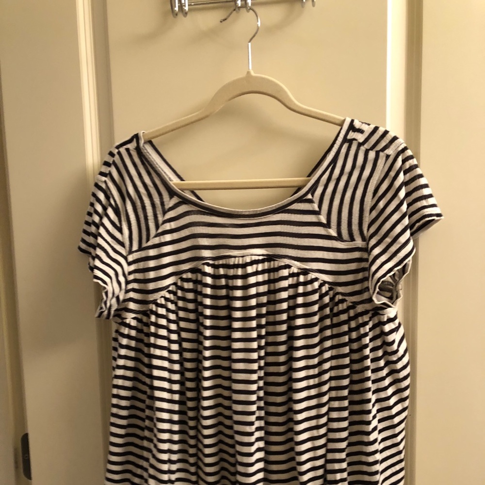free people stripe shirt